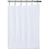 Artisan 34 Textured Cotton Shower Curtain
