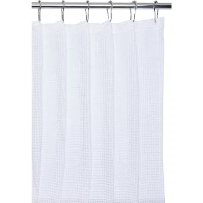 Artisan 34 Textured Cotton Shower Curtain