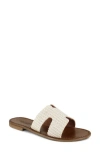 Artisan Crafted By Zigi Fenka Water Resistant Leather Sandal In White
