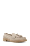 Artisan Crafted By Zigi Poison Tassel Loafer In Sand Suede