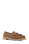 Artisan Crafted By Zigi Poison Tassel Loafer In Tan Suede