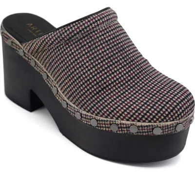 Artisan Crafted By Zigi Regina Genuine Calf Hair Platform Clog In Brown