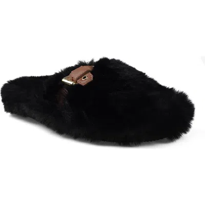Artisan Crafted By Zigi Zaytina Faux Fur Slide Sandal