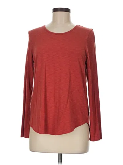 Pre-owned Artisan Ny 3/4 Sleeve T-shirt In Red