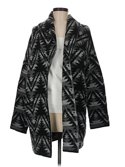 Pre-owned Artisan Ny Cardigan Sweater In Black