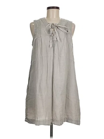 Pre-owned Artisan Ny Casual Dress In Gray