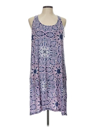 Pre-owned Artisan Ny Casual Dress In Purple