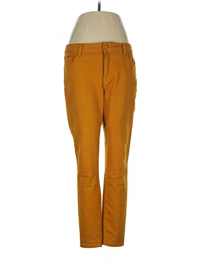 Pre-owned Artisan Ny Casual Pants In Yellow