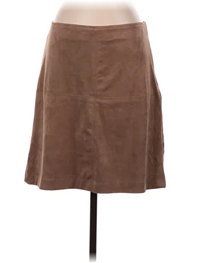 Pre-owned Artisan Ny Casual Skirt In Brown