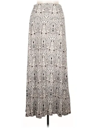 Pre-owned Artisan Ny Casual Skirt In Gray