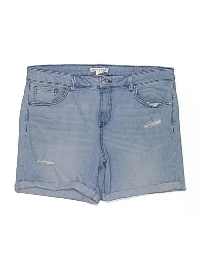 Pre-owned Artisan Ny Denim Shorts In Blue