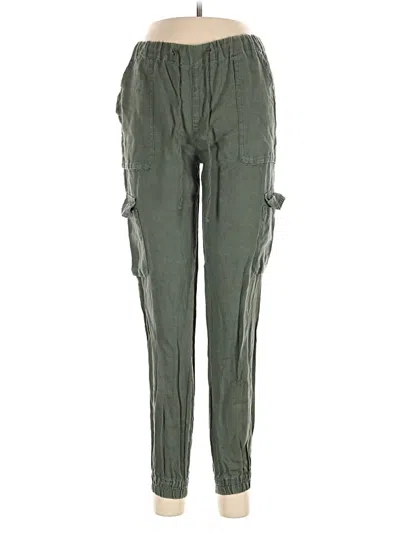 Pre-owned Artisan Ny Linen Pants In Green