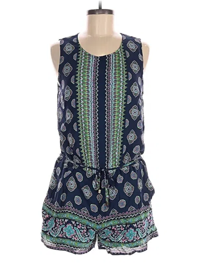 Pre-owned Artisan Ny Romper In Blue