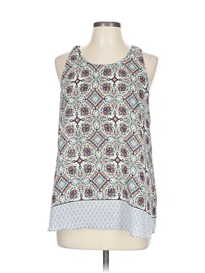 Pre-owned Artisan Ny Sleeveless Blouse In Gray