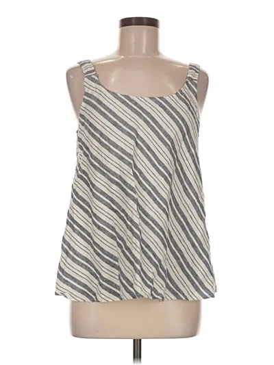 Pre-owned Artisan Ny Sleeveless Blouse In Ivory