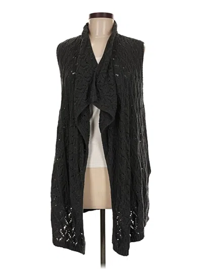 Pre-owned Artisan Ny Sweater Vest In Black