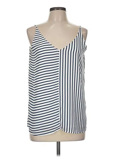 Pre-owned Artisan Sleeveless Blouse In Blue