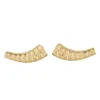 Artisan Women's 18k Yellow Gold Corne Earclips Ear Climber Earrings In Gold
