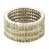 Artisan Women's Yellow / White 14k White Gold Wide Band Ring With Natural Colored Diamonds In Silver