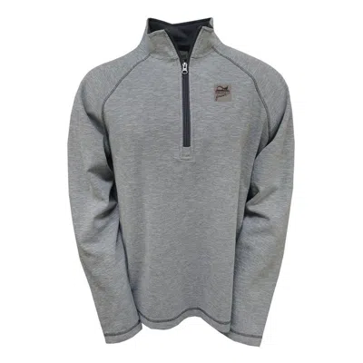 Ar:ti|sans Men's Artisans Pheasants Forever Stevo Raglan 1/2 Zip Pullover In Gray