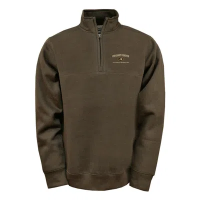 Ar:ti|sans Men's Artisans Pheasants Forever Walter 1/4 Snap Pullover In Brown