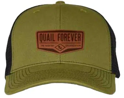 Ar:ti|sans Artisans Quail Forever Mvp Patch Trucker Snapback Hat In Green