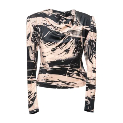 Artista Women's Amber Velvet Top In Multi