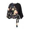 Artista Women's Balance Floral Wrap Kimono Top