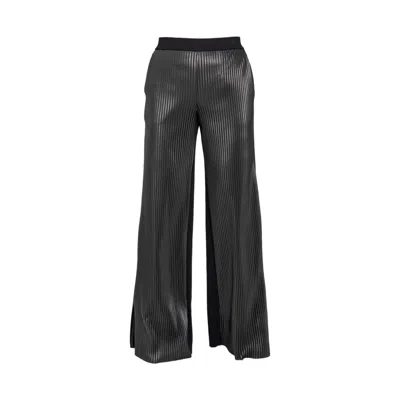 Artista Women's Black Bold Palazzo Pants