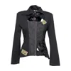 Artista Women's Black Doris Embellished Tailored Jacket In Black