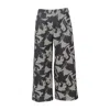 Artista Women's Black / Grey Tracey Palazzo Pants In Multi