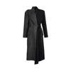 Artista Women's Black Lunar Maxi Jacket In Black