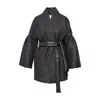 Artista Women's Black Sheep Asia Inspired Jacket In Black