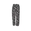 Artista Women's Black / White Iza Printed Palazzo Leg Pants In Black/white