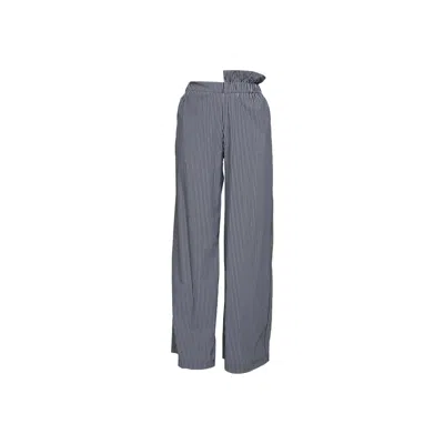 Artista Women's Blue Flood High Waisted Palazzo Pants