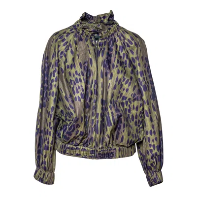 Artista Women's Breath Printed Zipped Jacket