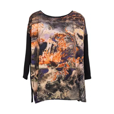 Artista Women's Fortuna Boxy Fit Top In Black
