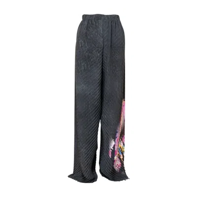 Artista Women's Grey Ruben Pleated Pants In Gray