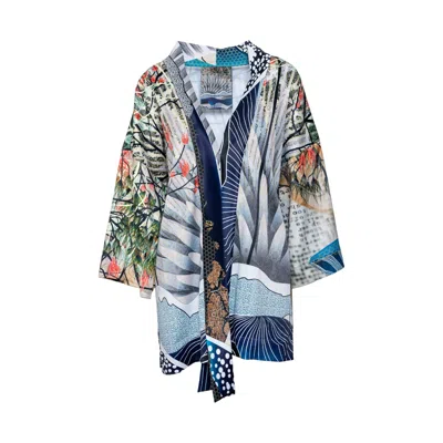 Artista Women's Lil Printed One-size Kimono In Multi
