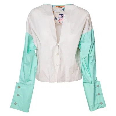 Artista Women's Neutrals Anis V-neck Shirt