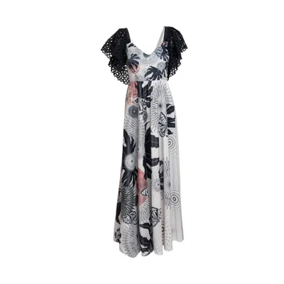 Artista Women's Neutrals / Black Epic Maxi Dress
