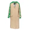 Artista Women's Neutrals Constellation Coat