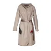 Artista Women's Neutrals Gloves Coat
