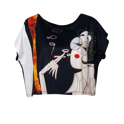 Artista Women's Panni Printed Top In Blue