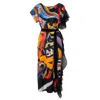 Artista Women's Revolution Printed Maxi Dress In Black