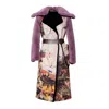 Artista Women's Secret Geisha Printed Coat In Black