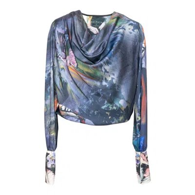 Artista Women's Serena Cowl Neck Blouse