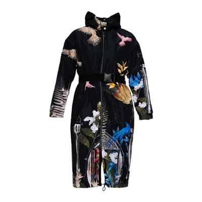 Artista Women's Stars Hooded Coat In Multi