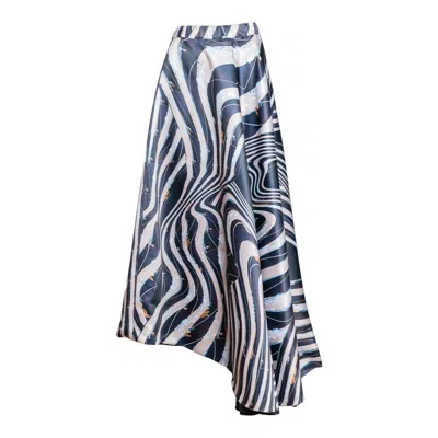 Artista Women's Thia A-line Maxi Skirt In Blue