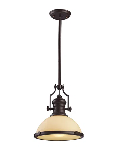 Artistic Home & Lighting 1-light Chadwick Pendant In Black